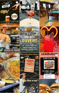 plats / cocktails / ambiance / événements / équipe